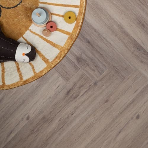 04754_2_1_1 Klik PVC Visgraat Grijs eiken Douwes Dekker Salmiak - Afbeelding 1