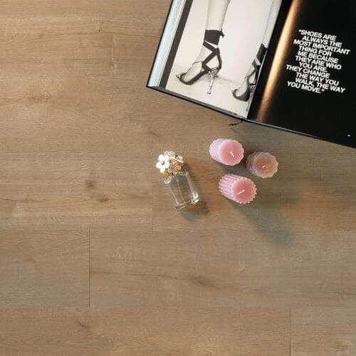 04877_2_1 (1) Plak PVC Licht eiken Douwes Dekker wafel Rechte plank - Afbeelding 1