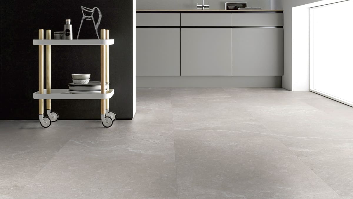 Floer-Tegel-PVC-Vloer-Marmer-Lichtgrijs-Sfeer Floer-Tegel-PVC-Marmer-Lichtgrijs-Smant