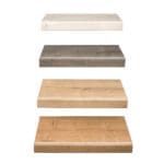 Trap Overzettrede - Lichte Eik 145 cm - Afbeelding 3