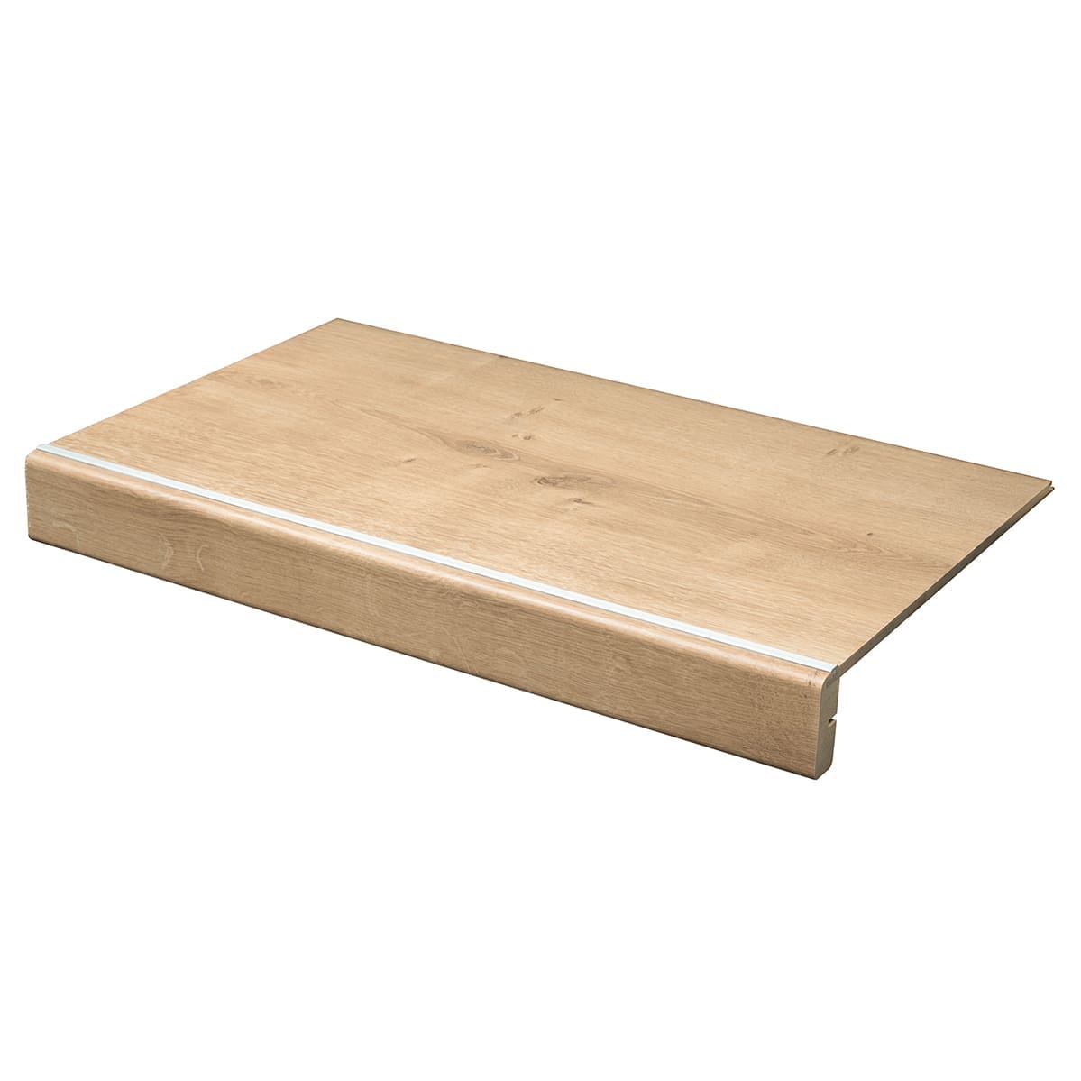 Floer-trap-overzettreden-onbehandelde-eik-product Trap Overzettrede - Onbehandelde Eik 145 cm - Afbeelding 1